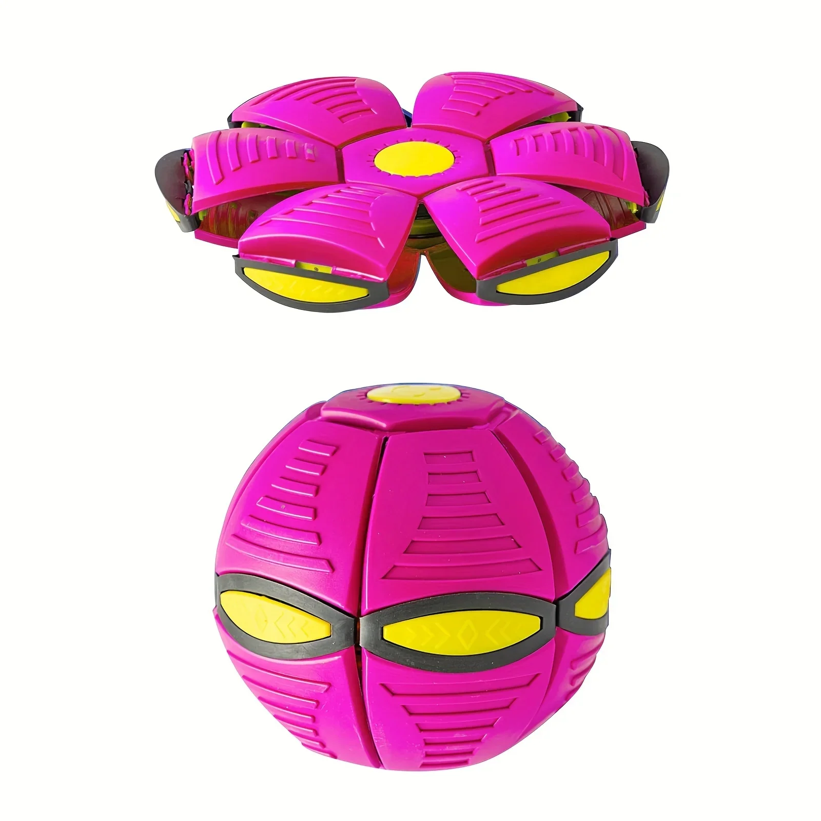 Brinquedo Disco Voador para Cães de Plástico Macio que Vira Bola - Imagem 3