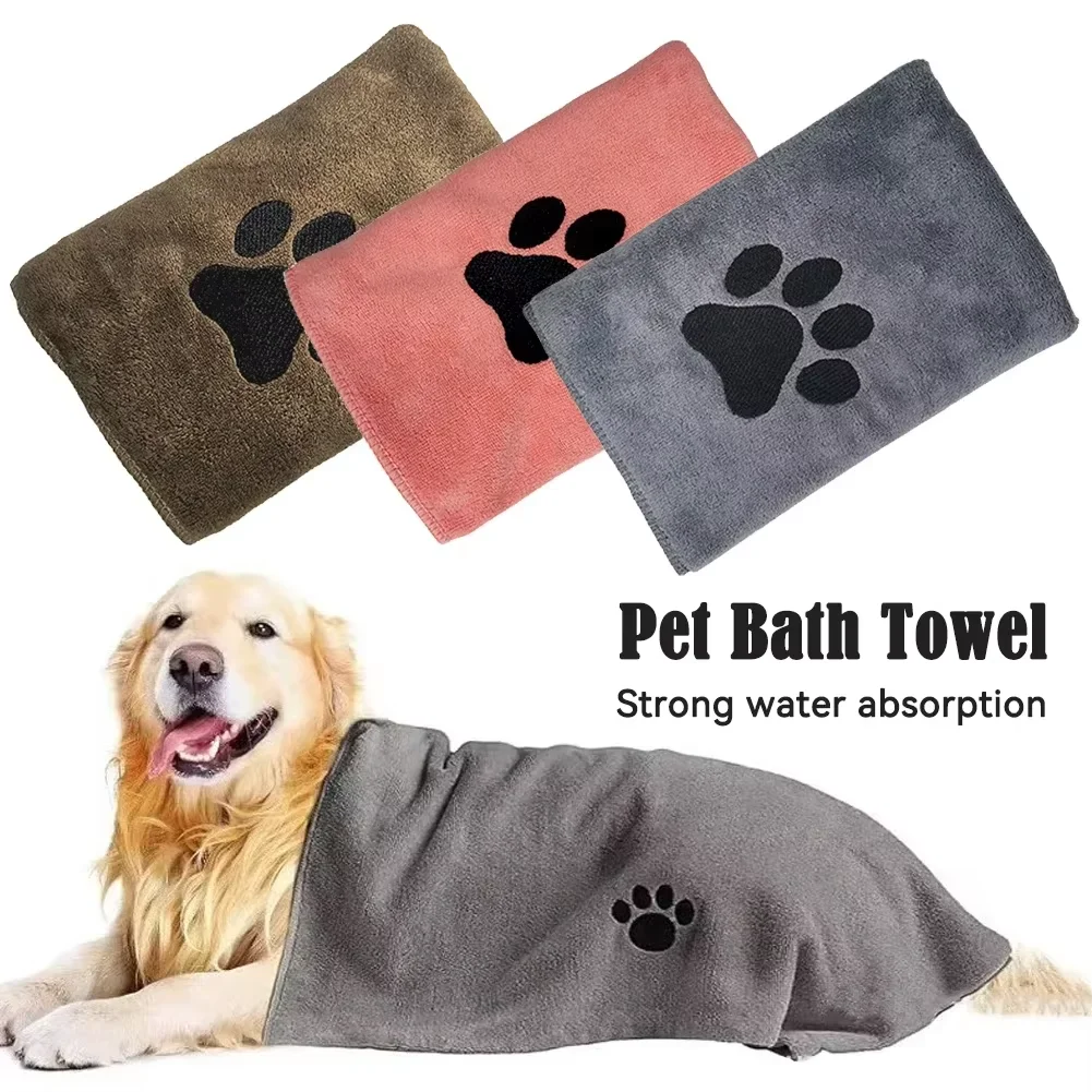 toalha de banho microfibra para cães e gatos