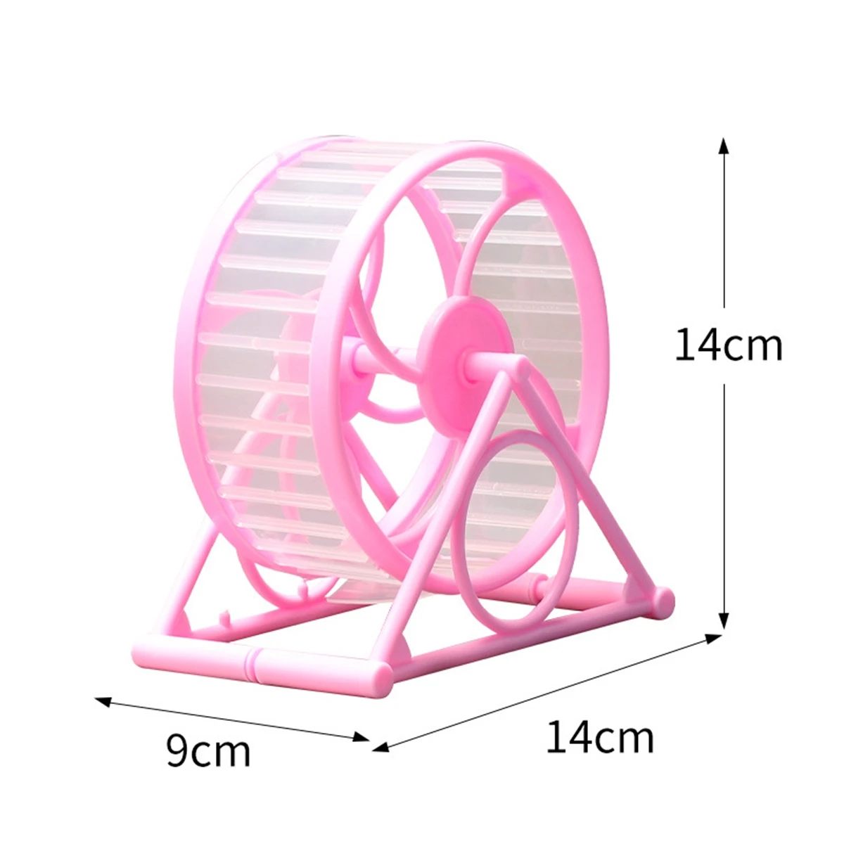 Roda de Exercício Silenciosa para Hamster com Suporte Estável - Image 2