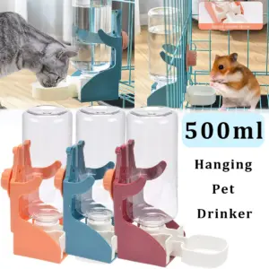 bebedouro suspenso para pets 500 ml