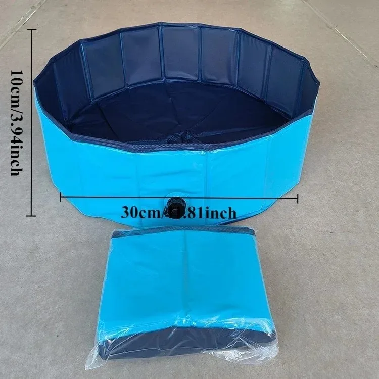 Piscina Dobrável para Cães e Gatos Grande para Uso Externo - Image 6