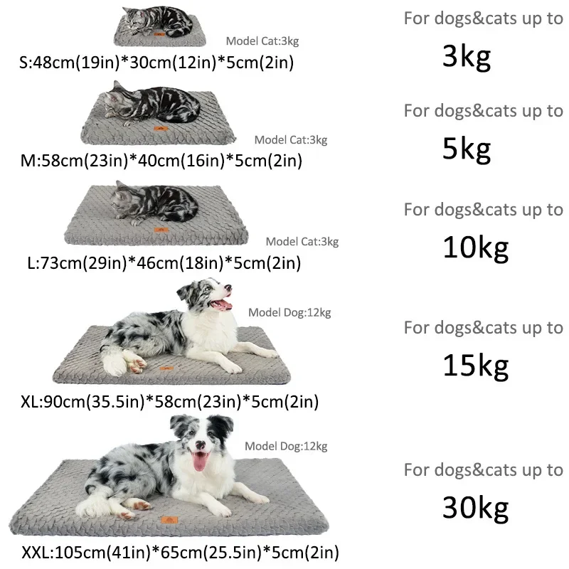 Cama para Cães e Gatos em Espuma com Capa Lavável - Image 6