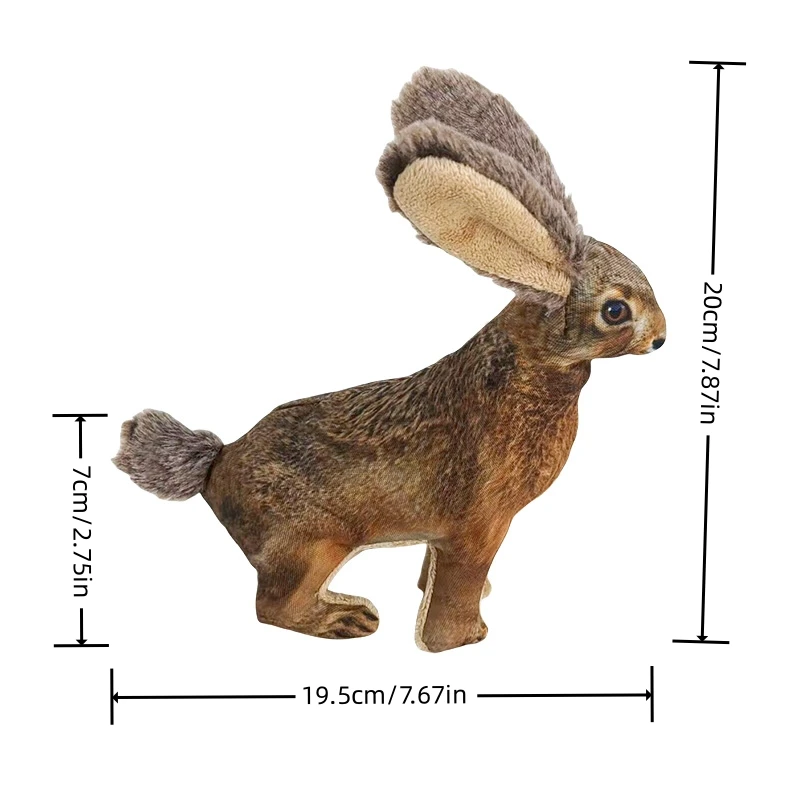Brinquedo de Pelúcia para Cães com Apito Macio - Image 3