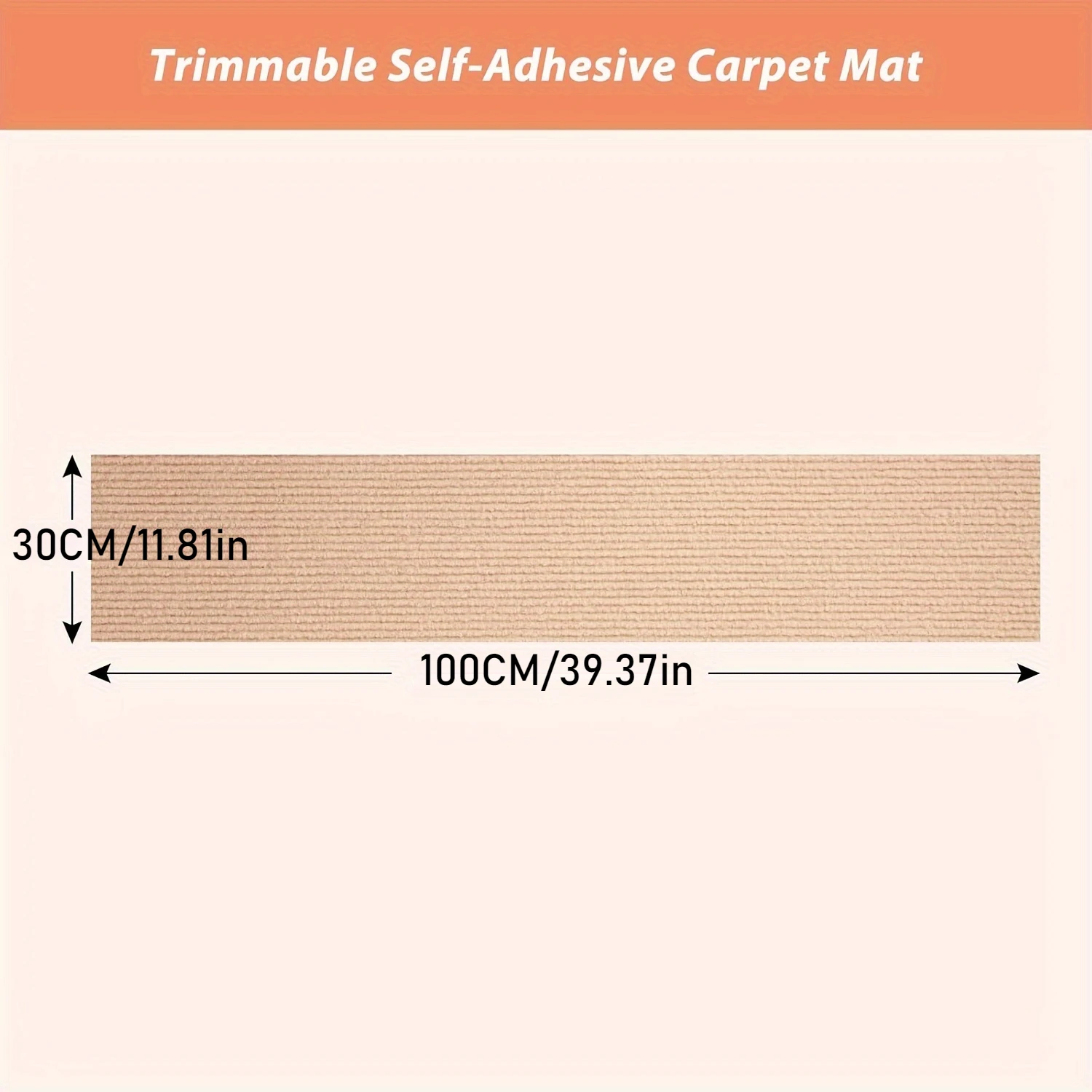 Tapete Arranhador para Gatos Autoadesivo 30x100 cm Protege Móveis - Imagem 3