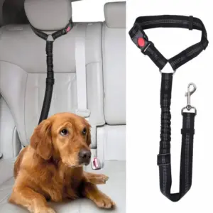 cinto de segurança refletivo para cães