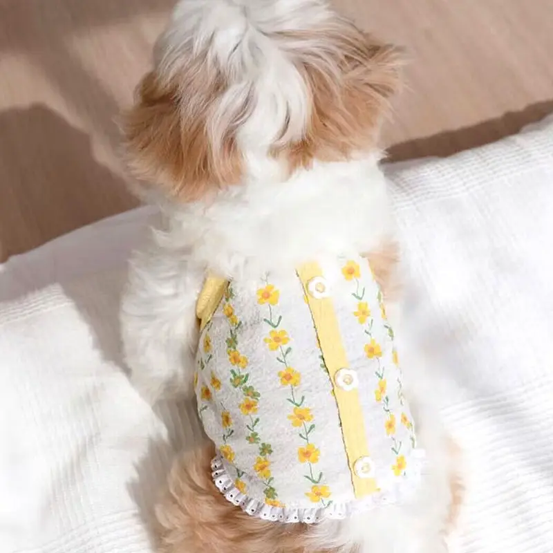 Colete para Cães e Gatos de Algodão Poliéster com Alças - Image 3