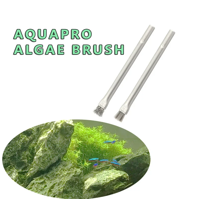 Escova de Limpeza Aquapro para Aquário de Aço Inoxidável 15 cm - Imagem 3