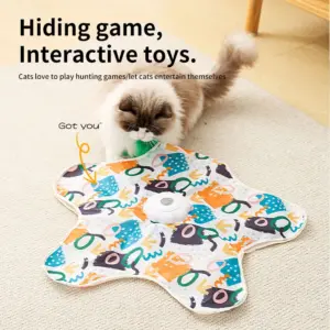 capa para brinquedo de gato de caça