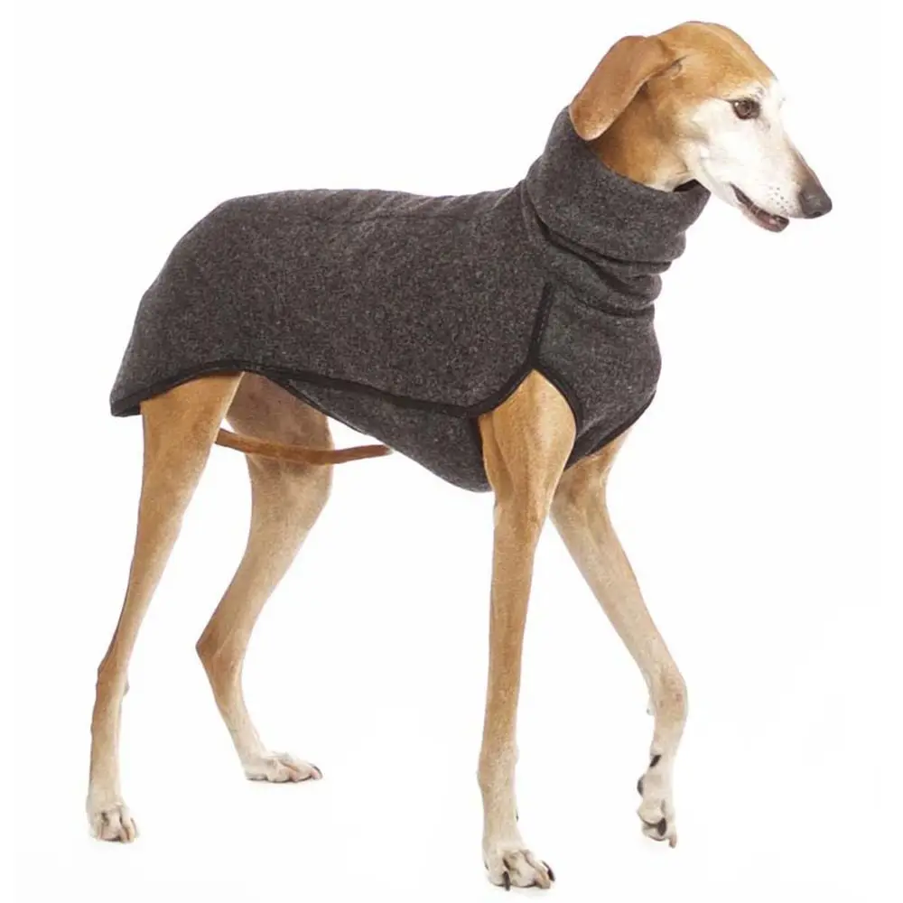 Casaco de Inverno para Cães Grandes de Poliéster Gola Alta - Imagem 2