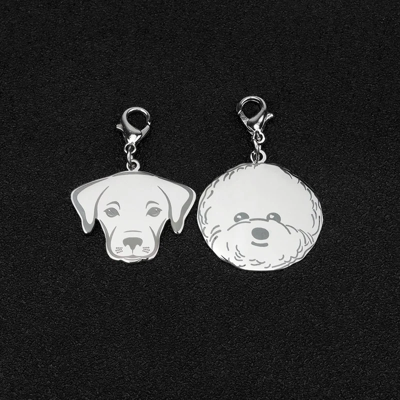 Placa de Identificação para Pets Aço Inoxidável Personalizável - Imagem 6