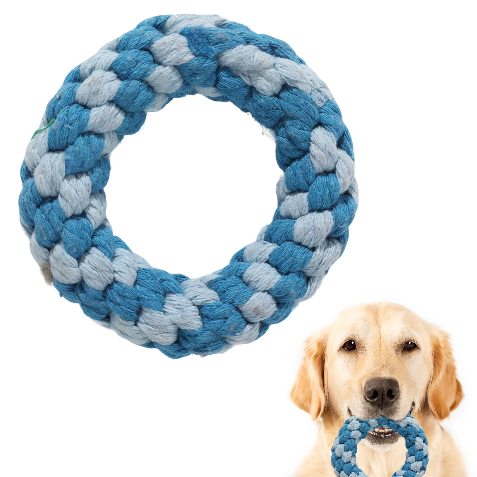 Brinquedo de Corda para Cães 11 cm Limpeza dos Dentes - Imagem 6
