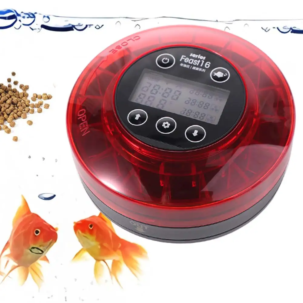 Alimentador Automático para Peixes com Temporizador e Display LCD - Image 4