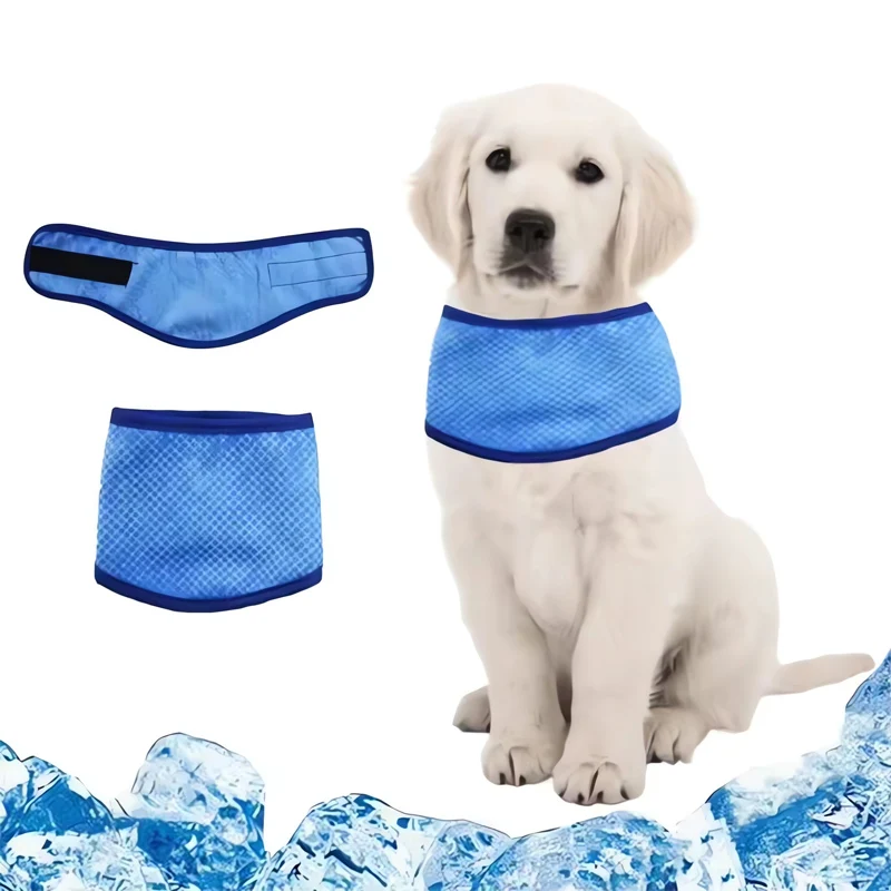 bandana de resfriamento para cães