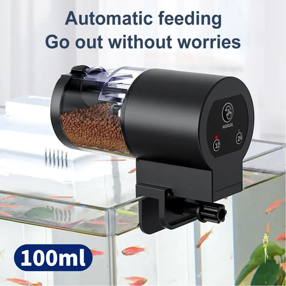 alimentador automático para peixes e tartarugas