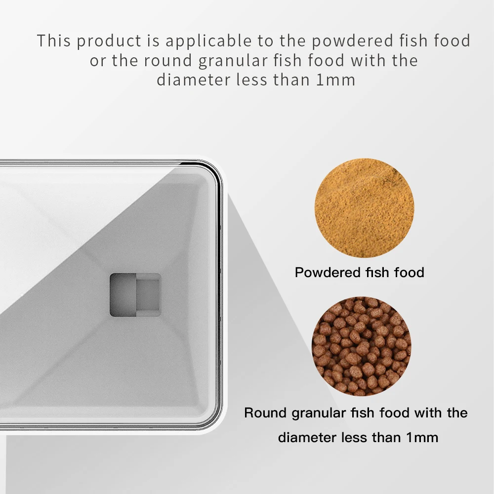 Alimentador Inteligente ZYfeeder para Peixes com Temporizador e Dosagem - Imagem 3