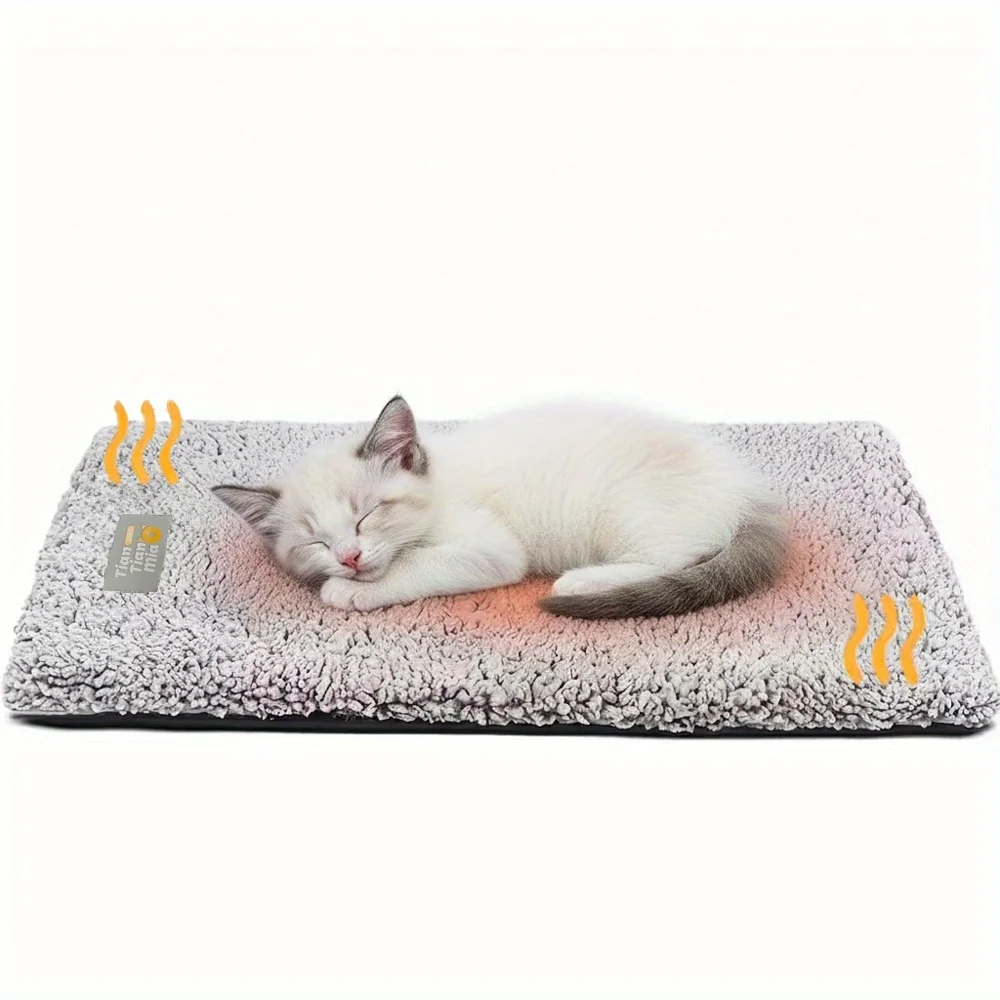 Colchão para Cães e Gatos Aquecido Lavável Antiderrapante - Imagem 5