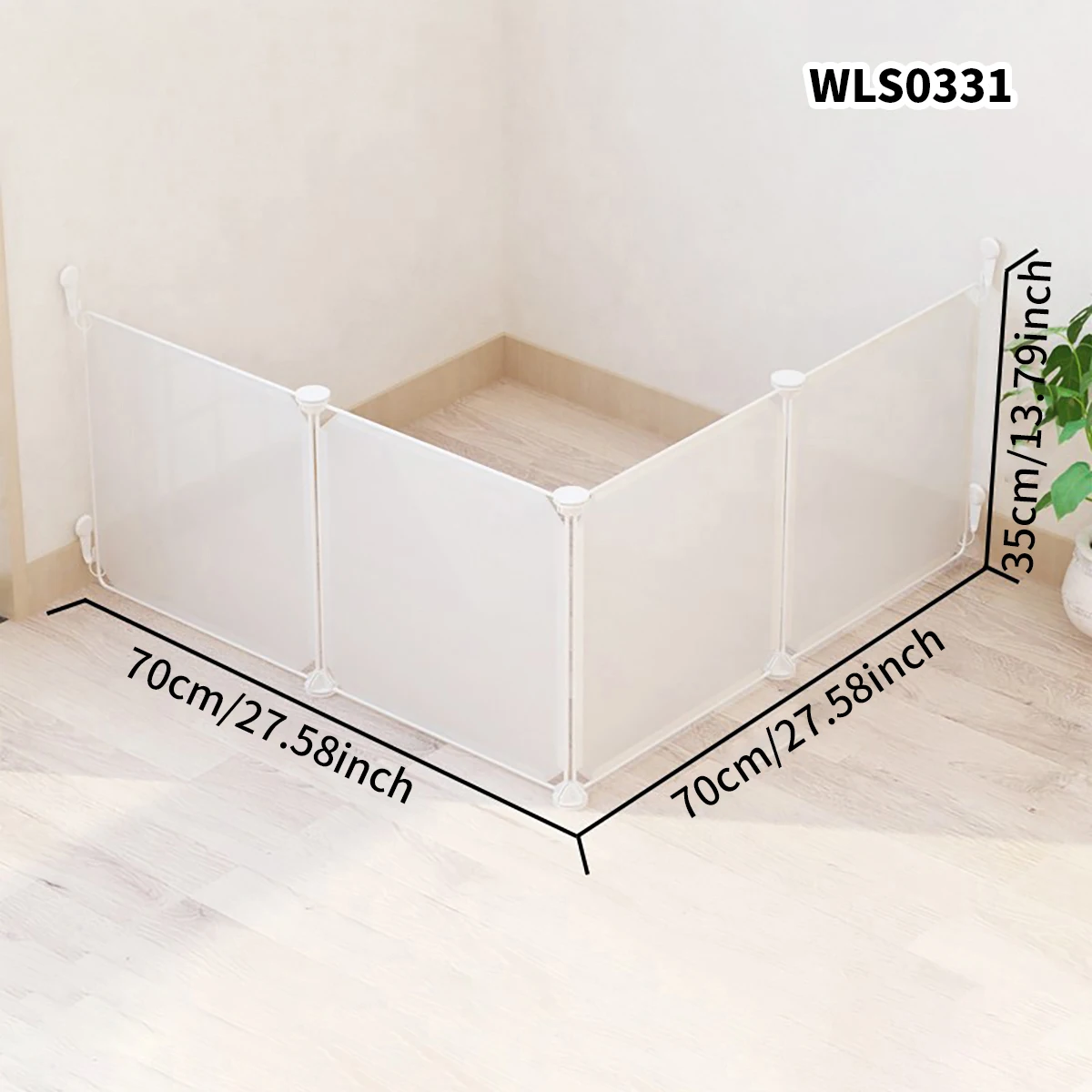 Cercado Modular para Pets Montagem Livre sem Furos - Imagem 5