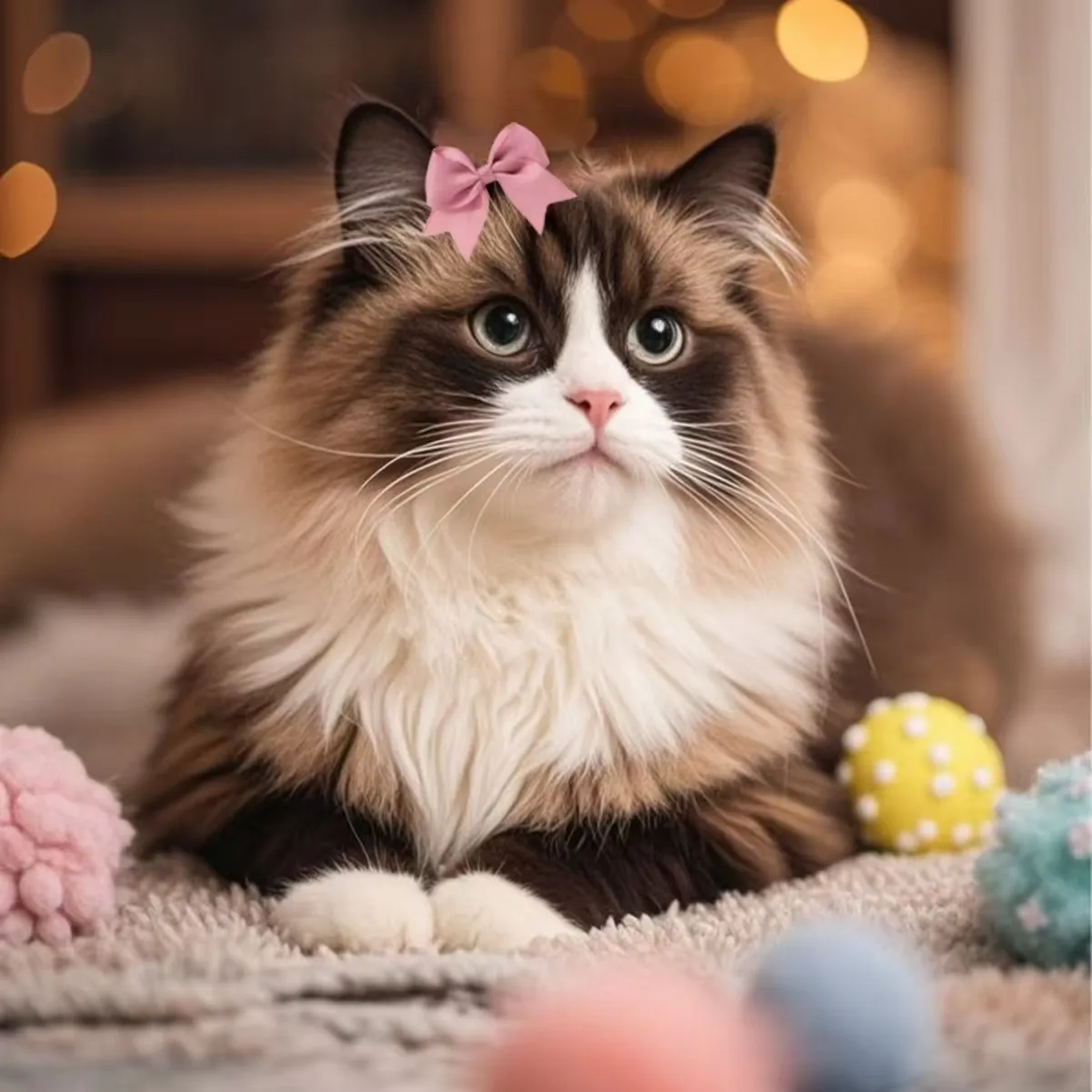 Grampos de Cabelo para Cães e Gatos Pequenos com Laços para Tosa - Imagem 6