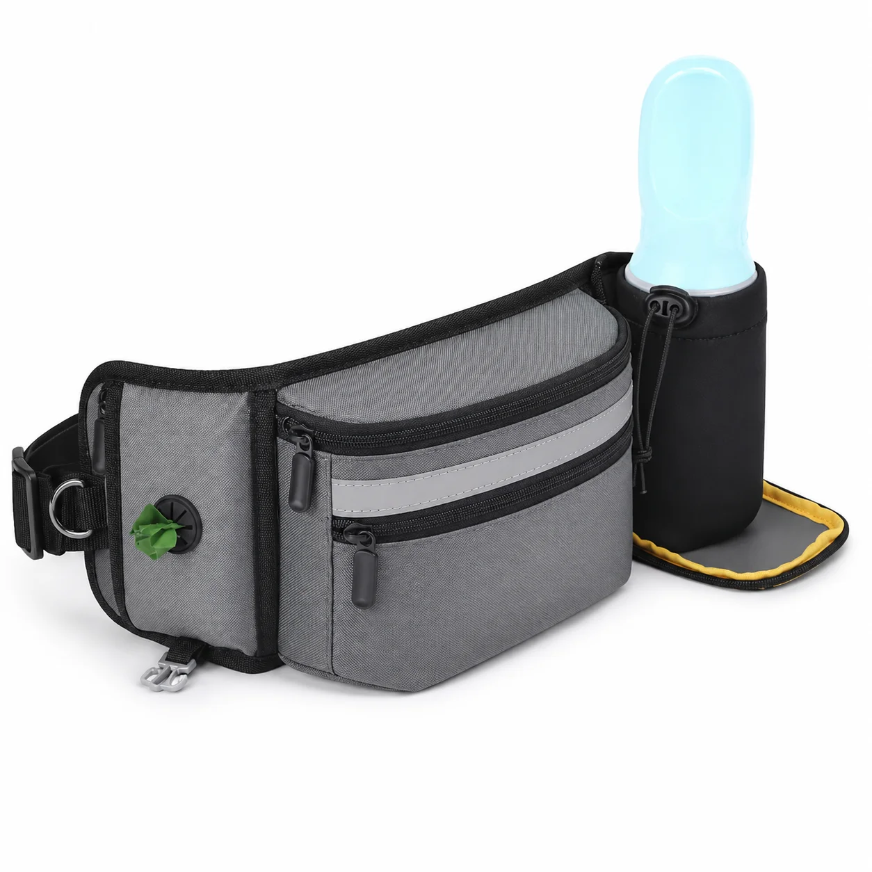 Bolsa de Cintura para Cães com Dispensador de Sacos e Suporte de Garrafa - Imagem 5