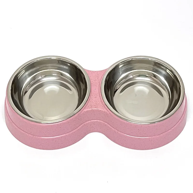 Tigelas Duplas para Cães e Gatos de Aço Inoxidável Antiderrapante - Imagem 4