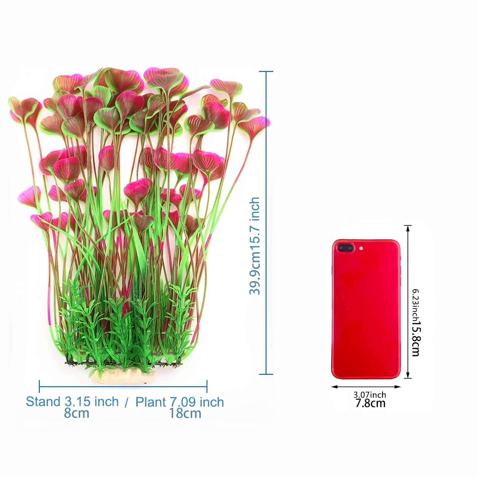 Plantas Artificiais para Aquário Realistas e Vibrantes - Imagem 2