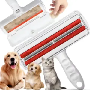 removedor de pelos autolimpante para cães e gatos