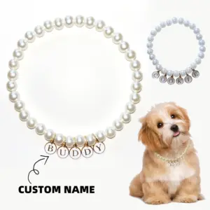 colar de pérolas para cães e gatos