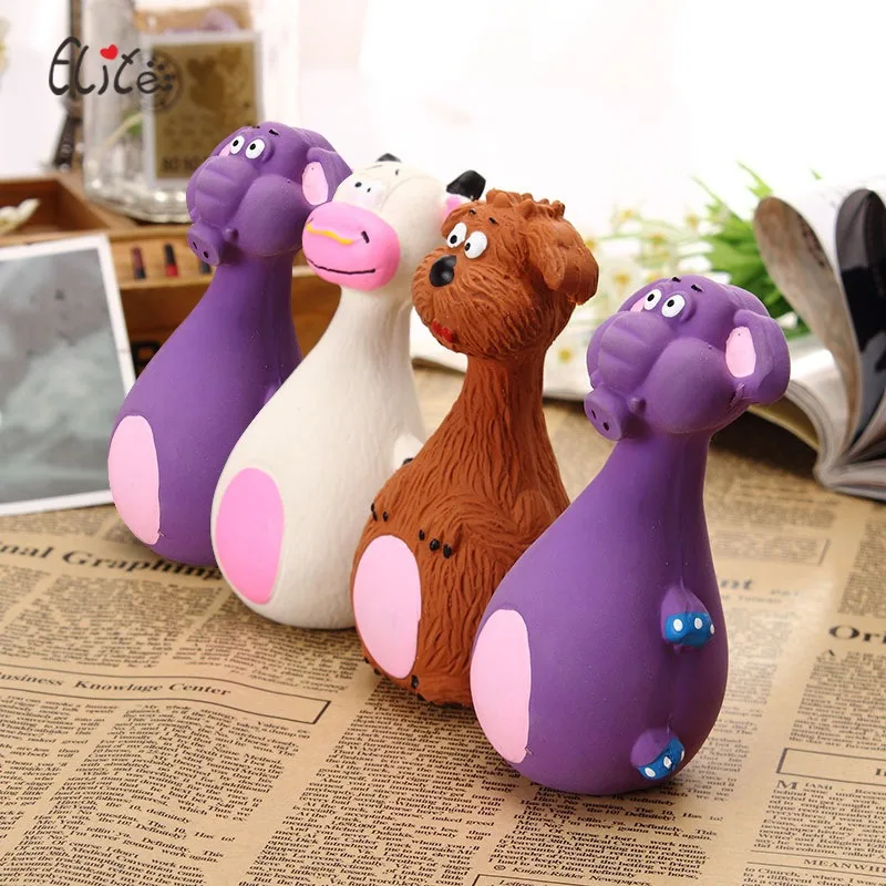 Brinquedo de Borracha para Cães e Gatos com Som e Formato de Desenho - Imagem 3