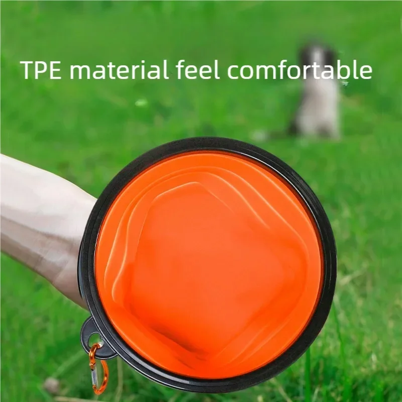 Tigela Dobrável de Silicone para Cães e Gatos Portátil para Viagem - Imagem 5