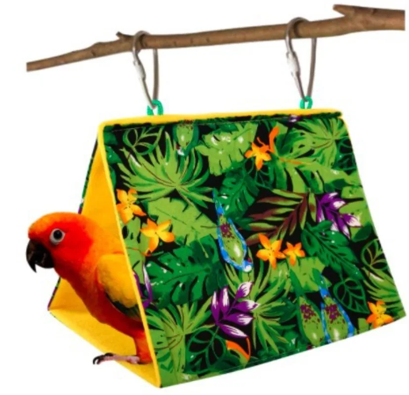ninho tenda para pássaros de gaiola
