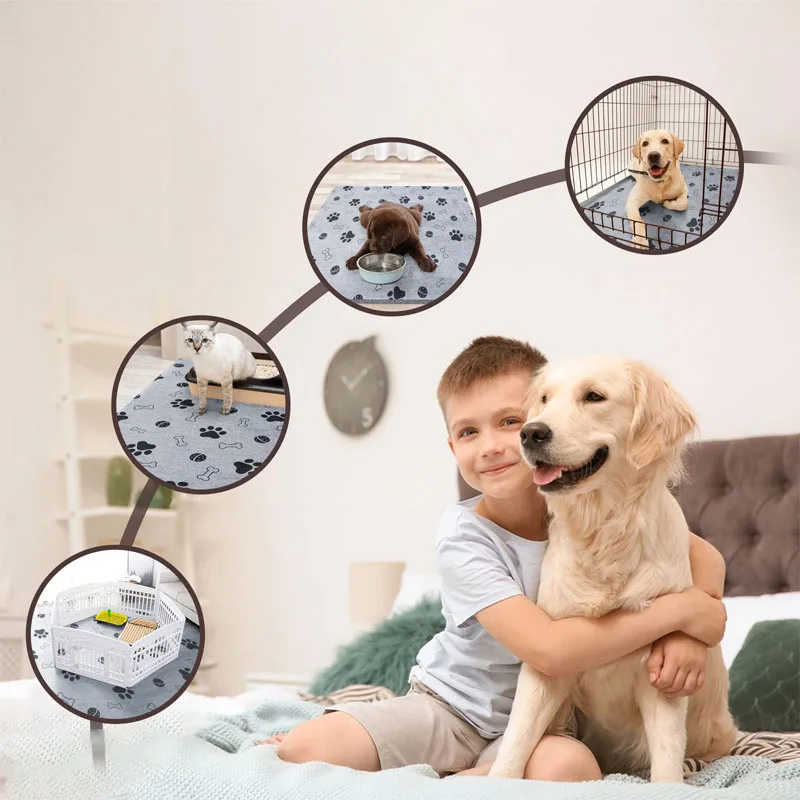 Colchão para Cães e Gatos Impermeável e Lavável para Canil - Image 3