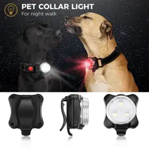 luz led para coleira de cães