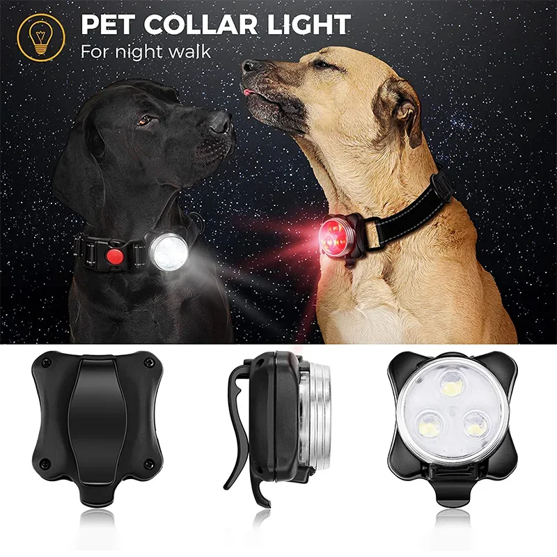 luz led para coleira de cães
