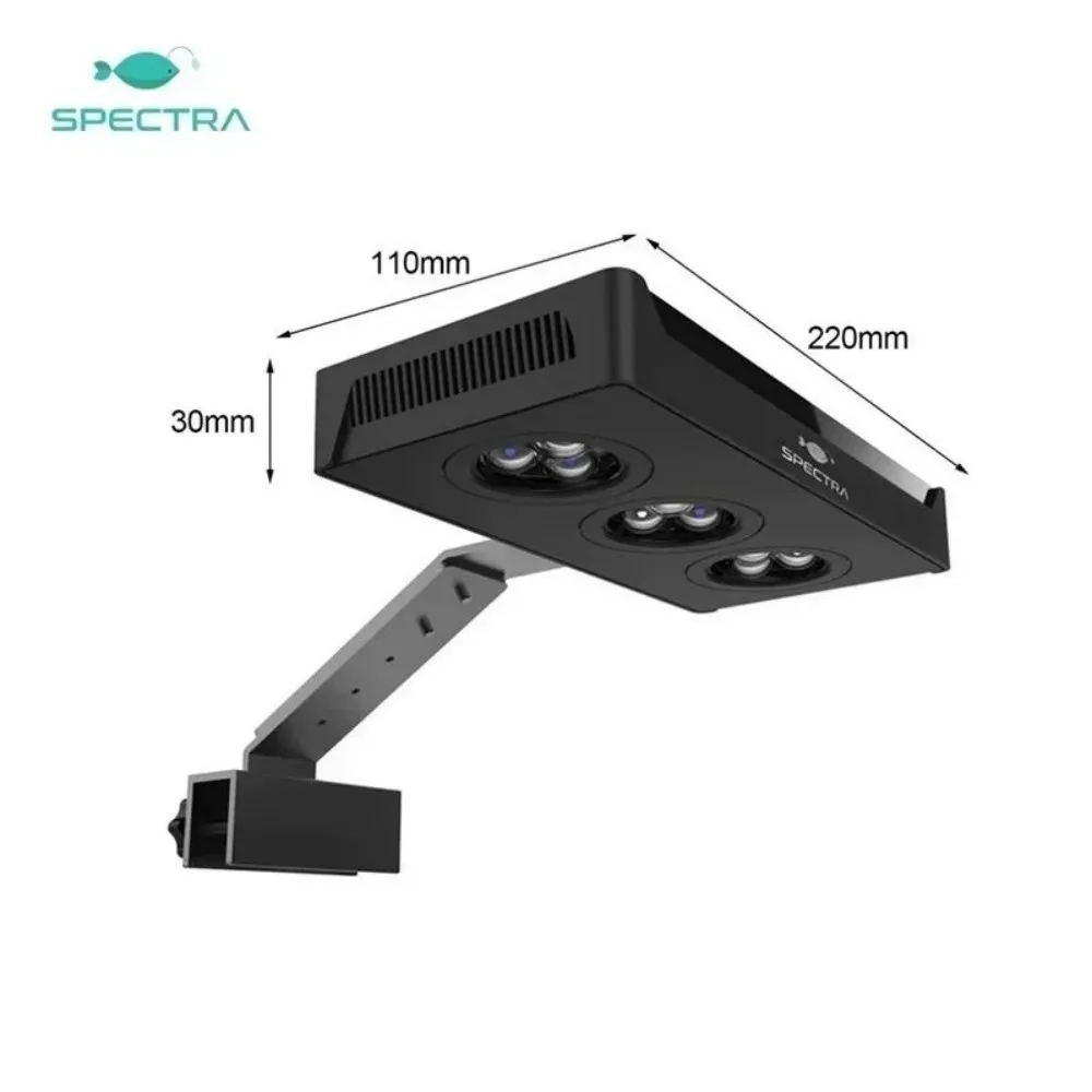 Luminária LED Spectra Nano M029 30W para Aquário Marinho com Controle por Toque - Image 2