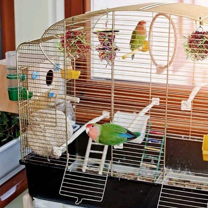 Brinquedo para Pássaros com Gancho de 4 Peças para Gaiola - Imagem 2