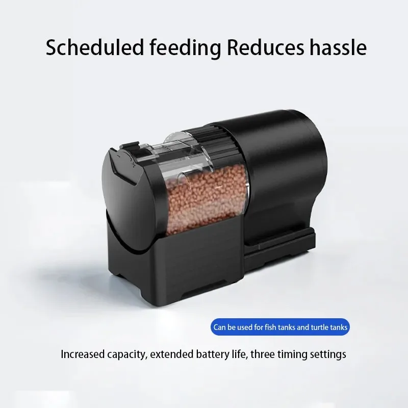 Alimentador Automático para Peixes com Temporizador 100ml - Imagem 5