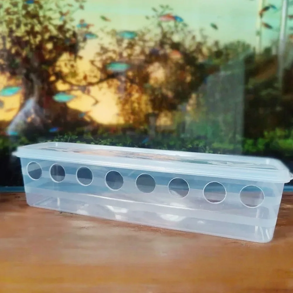 Comedouro Automático para Pássaros Transparente com 8 Portas - Imagem 4