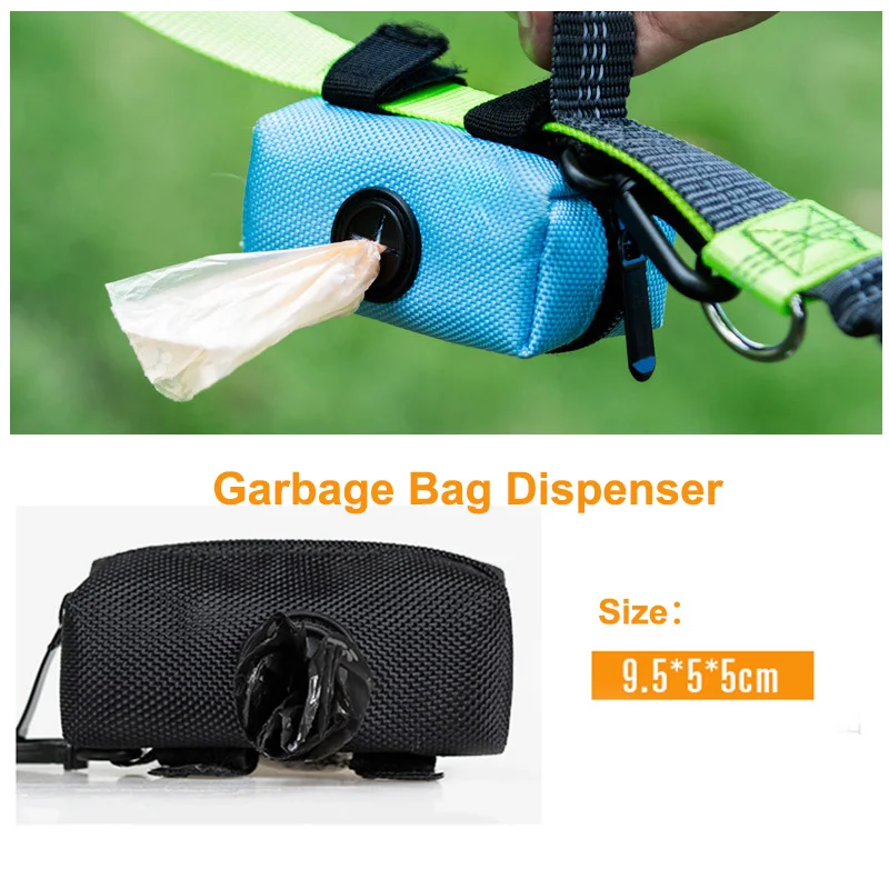 Dispensador de Sacos para Cães com Clipe e Alça para Coleira - Imagem 3