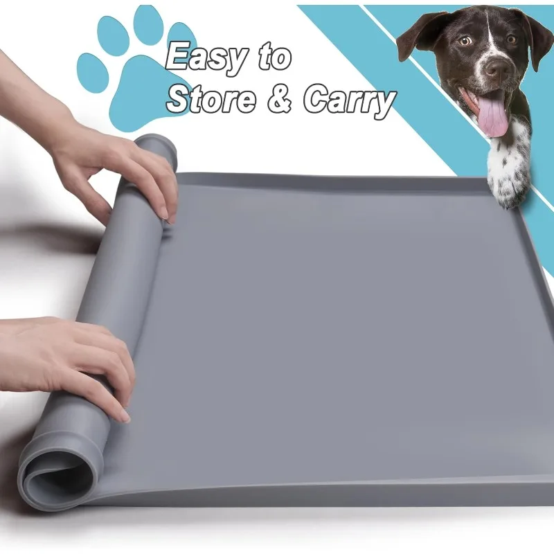 Suporte para Tapete Higiênico de Silicone para Cães 60x60 cm Antivazamento - Imagem 6