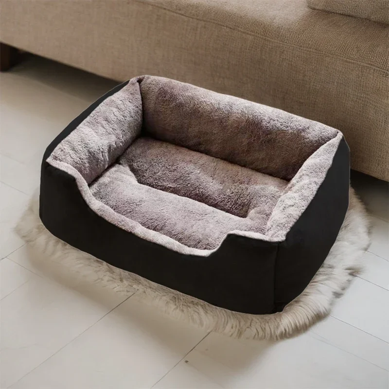 Cama Tapete para Gatos e Cães de Pelúcia Curta S: 45x30cm - Image 4