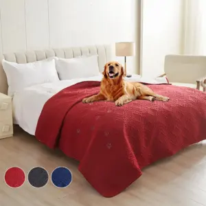 capa de cama impermeável para cães
