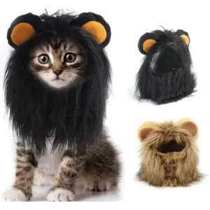 peruca de leão para gatos