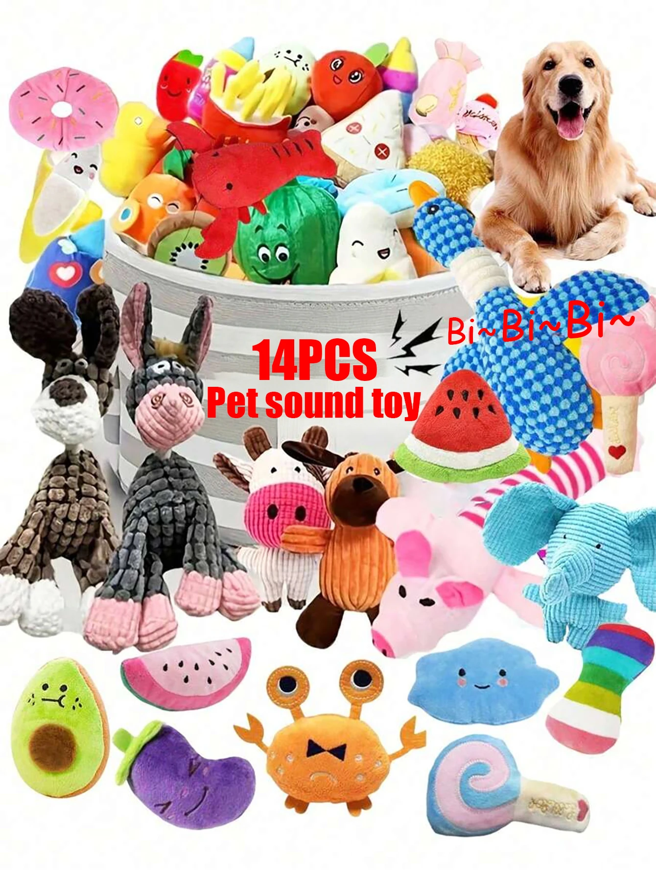 conjunto de brinquedos para cães pequenos
