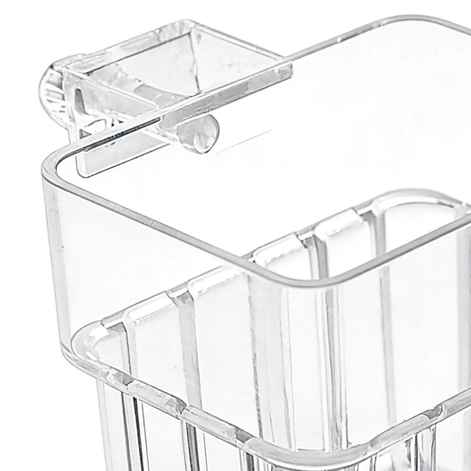 Suporte de Planta para Aquário Transparente com Trava de Botão - Imagem 3