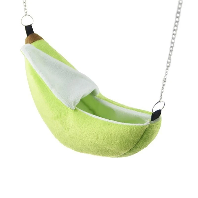 Ninho de Pelúcia para Hamster em Formato de Banana 20x6,5 cm - Imagem 4