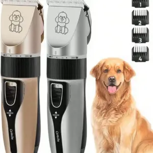 aparador de pelos recarregável para cães e gatos