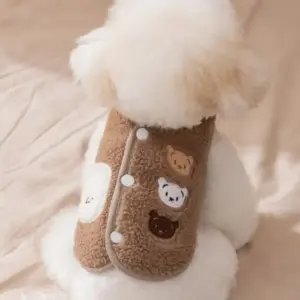 colete de lã para cães e gatos pequenos