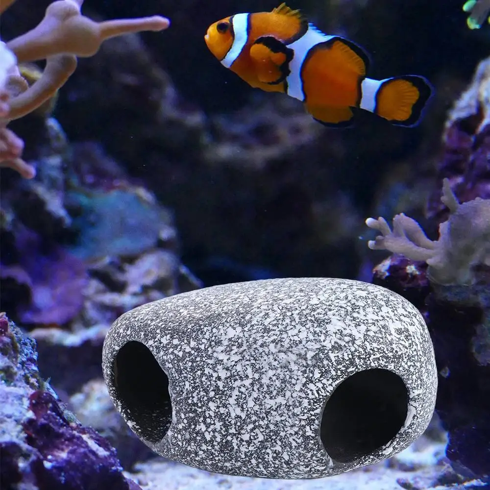 Caverna de Cerâmica para Peixes de Aquário 9x6x4 cm - Imagem 5