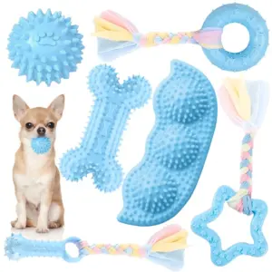brinquedo de borracha para cães limpeza de dentes