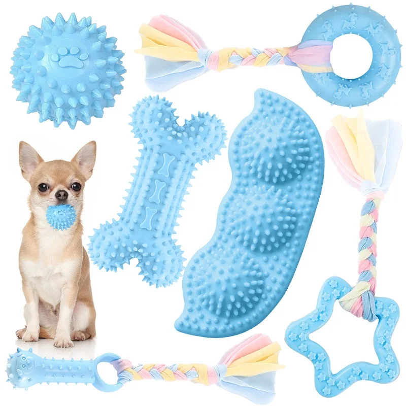 brinquedo de borracha para cães limpeza de dentes